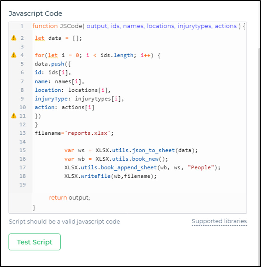 JS Code