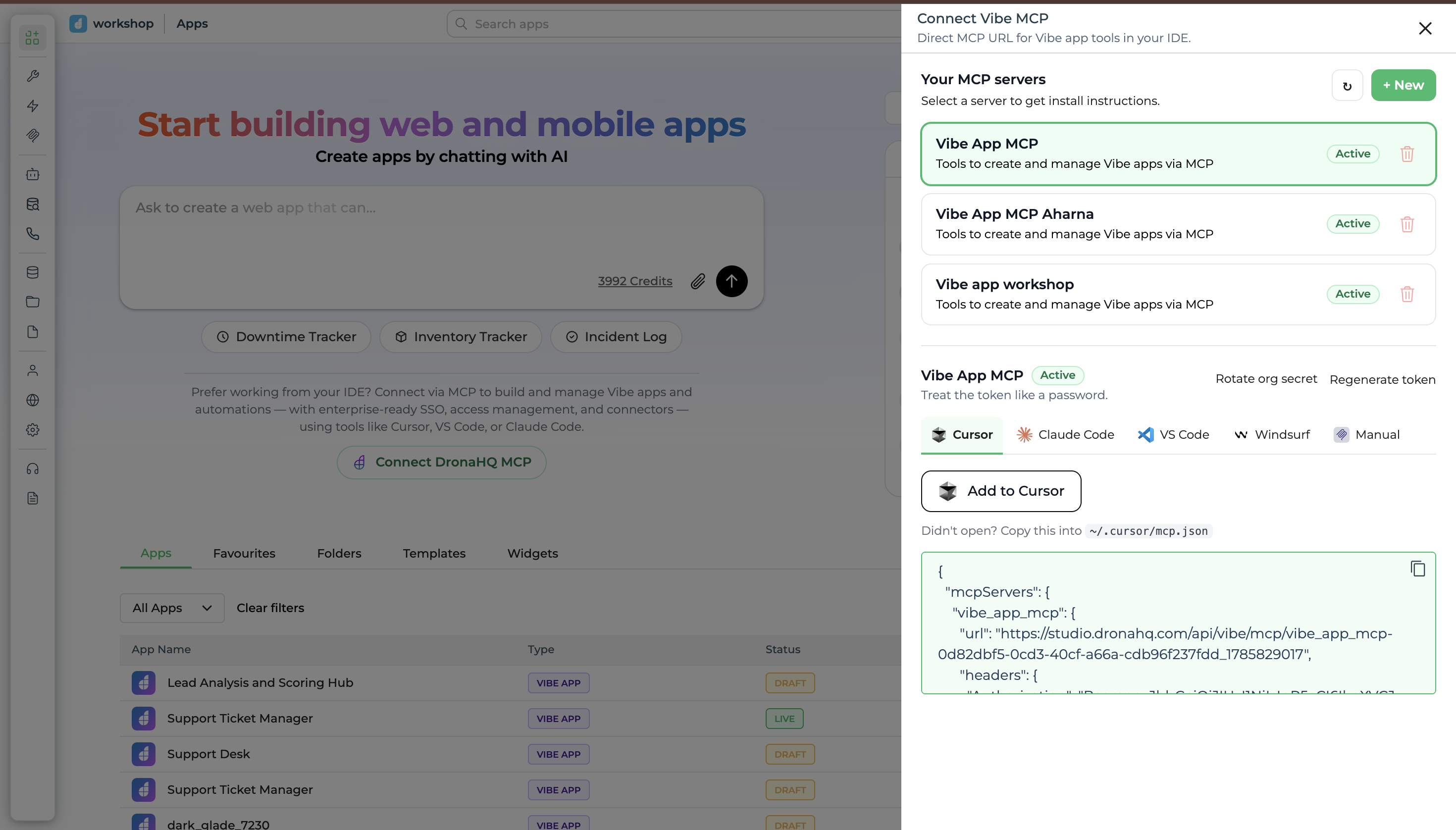 Add MCP to AI client
