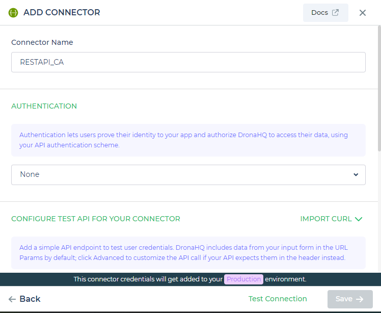 Add REST API connector