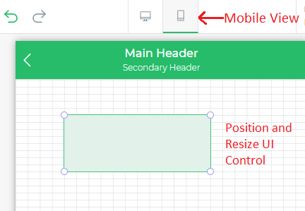 Basic Freeflow Mobile UI