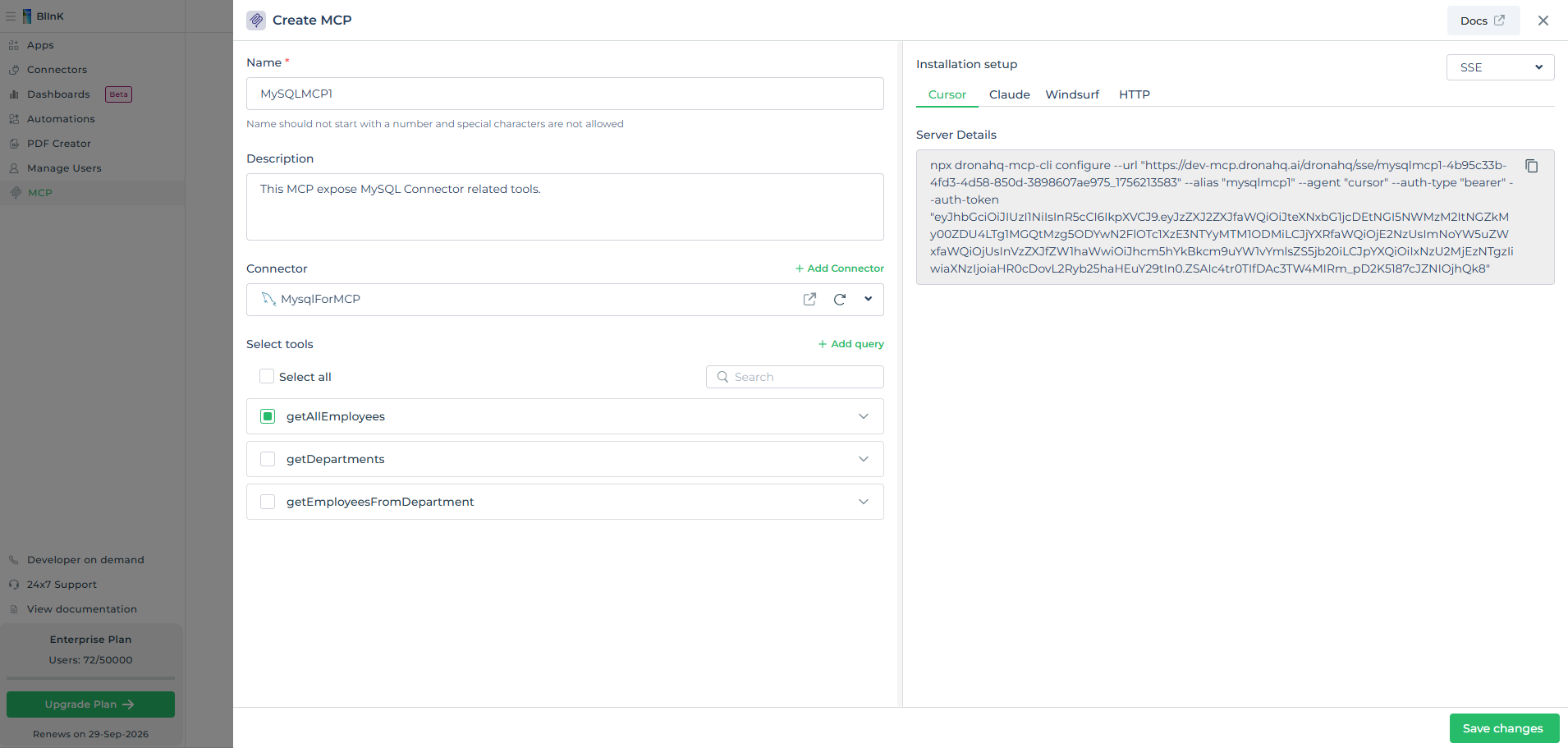 How AI Agents consume tools via MCP