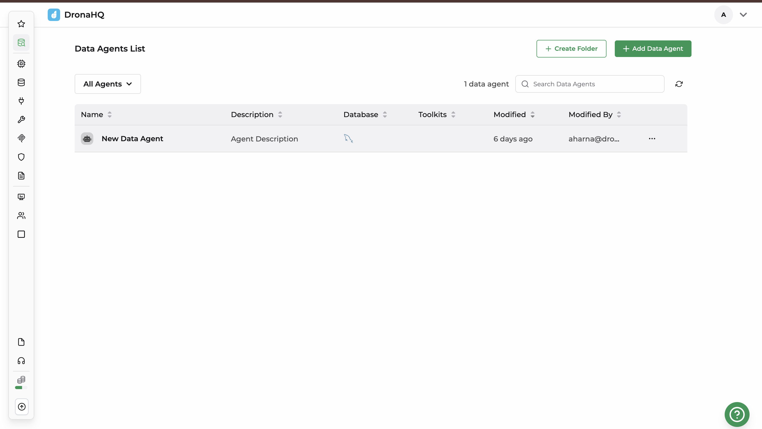 Data Agent Overview