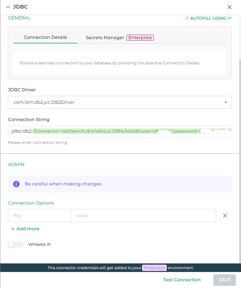 JDBC with Sample details.