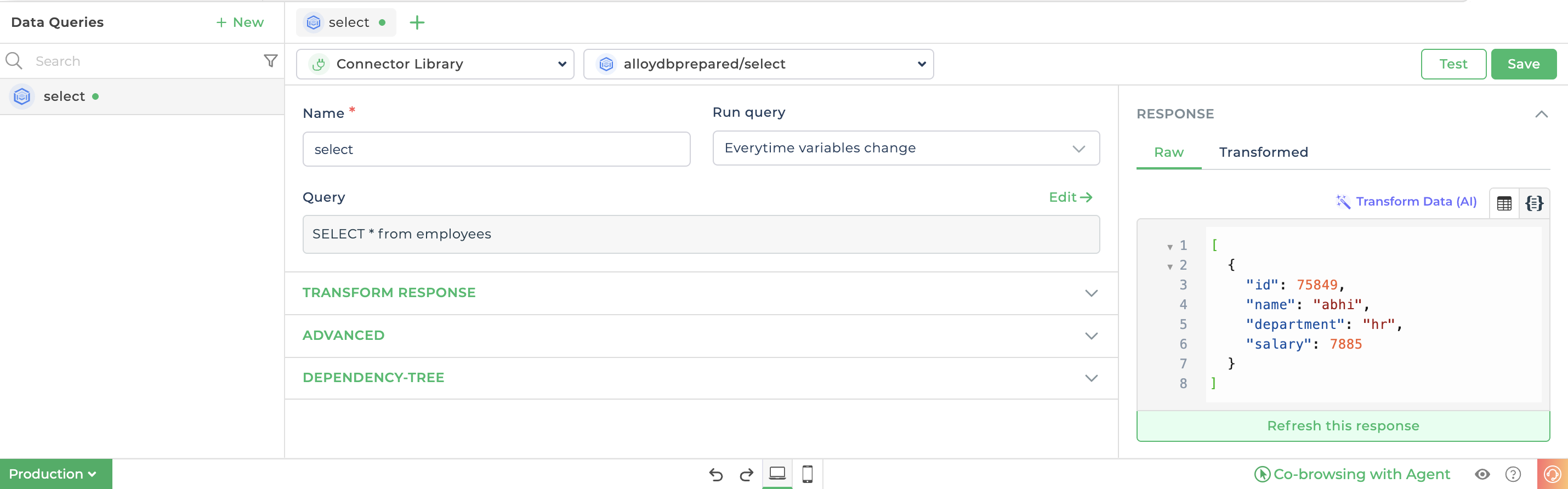 Get Data Query