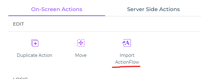 Import ActionFlow