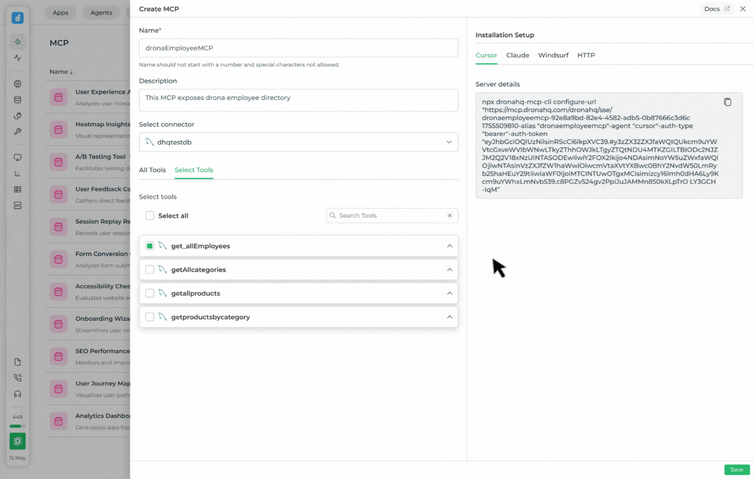 How AI Agents consume tools via MCP