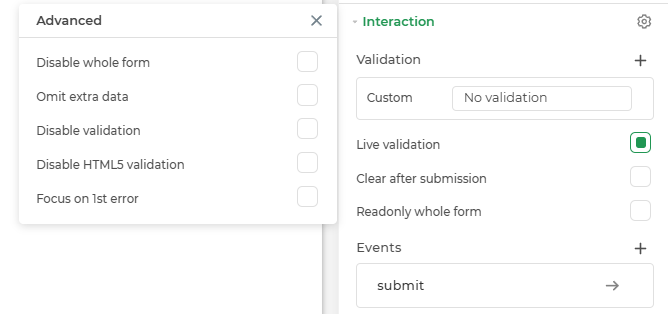 JSON Schema Form Control