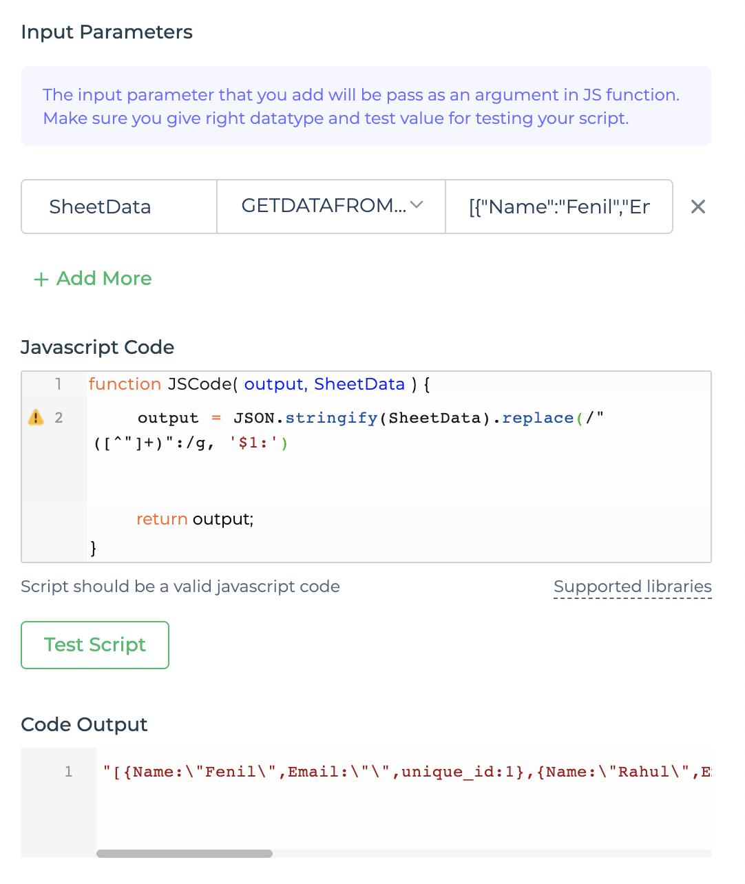 Handling Mutation with Simple JS code.