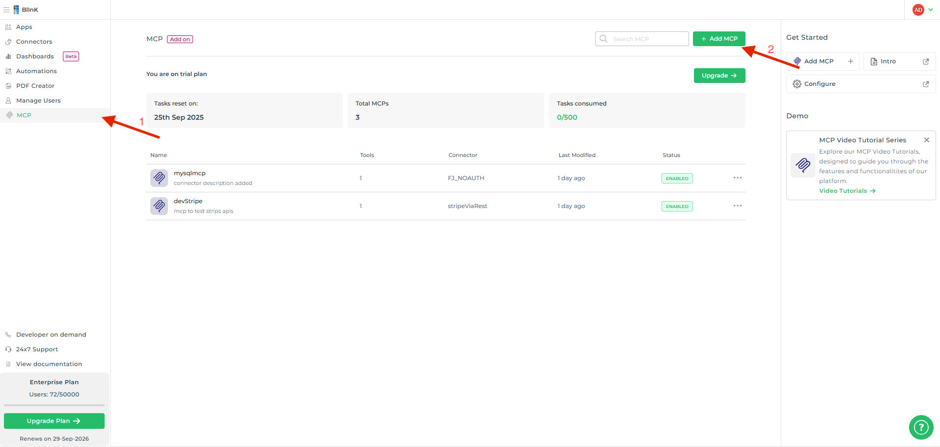 How AI Agents consume tools via MCP