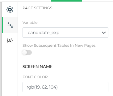 Adding summary variable to summary component