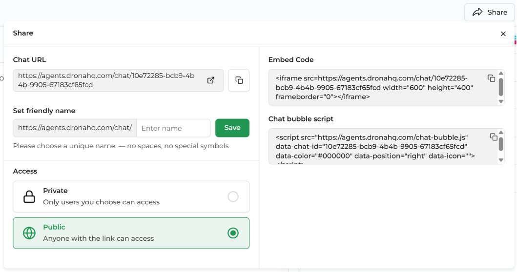 Diagram of Secure Embed Sharing