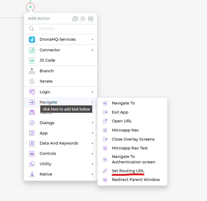 Set Routing URL