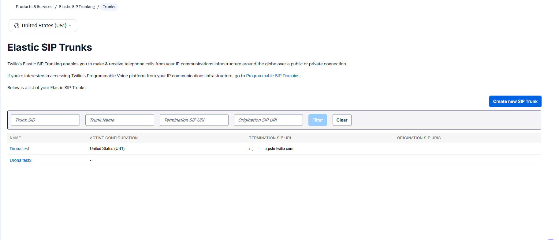 SIP Trunking with Twilio