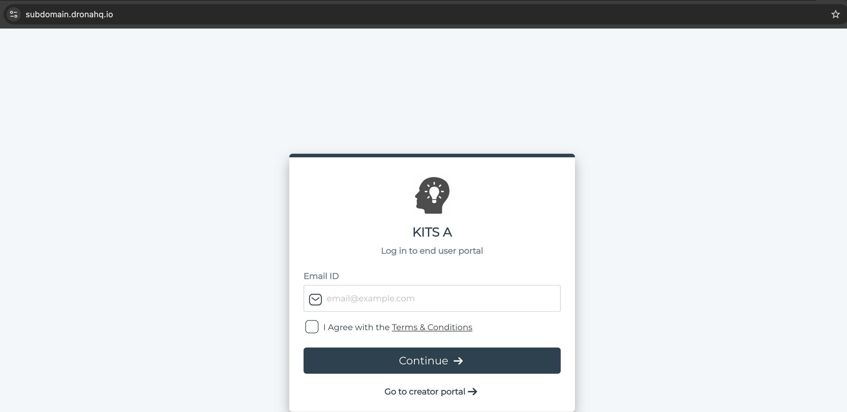Google Sign In Disabled on End User Portal