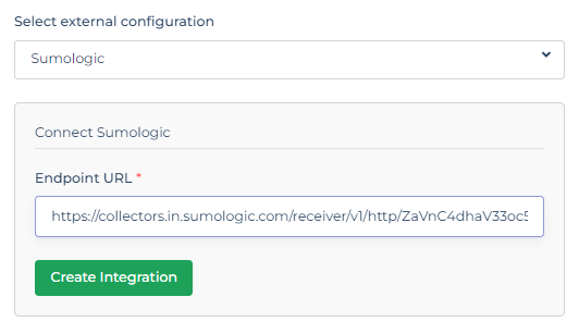 Sumologic Setup